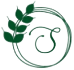 Un rametto verde di foglie e una 