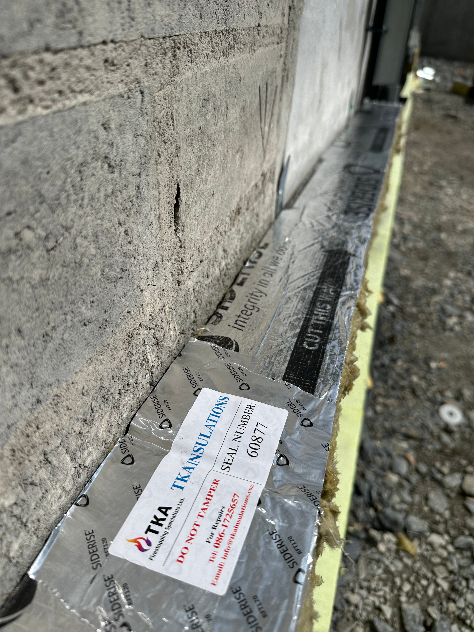 Office interior before fit out