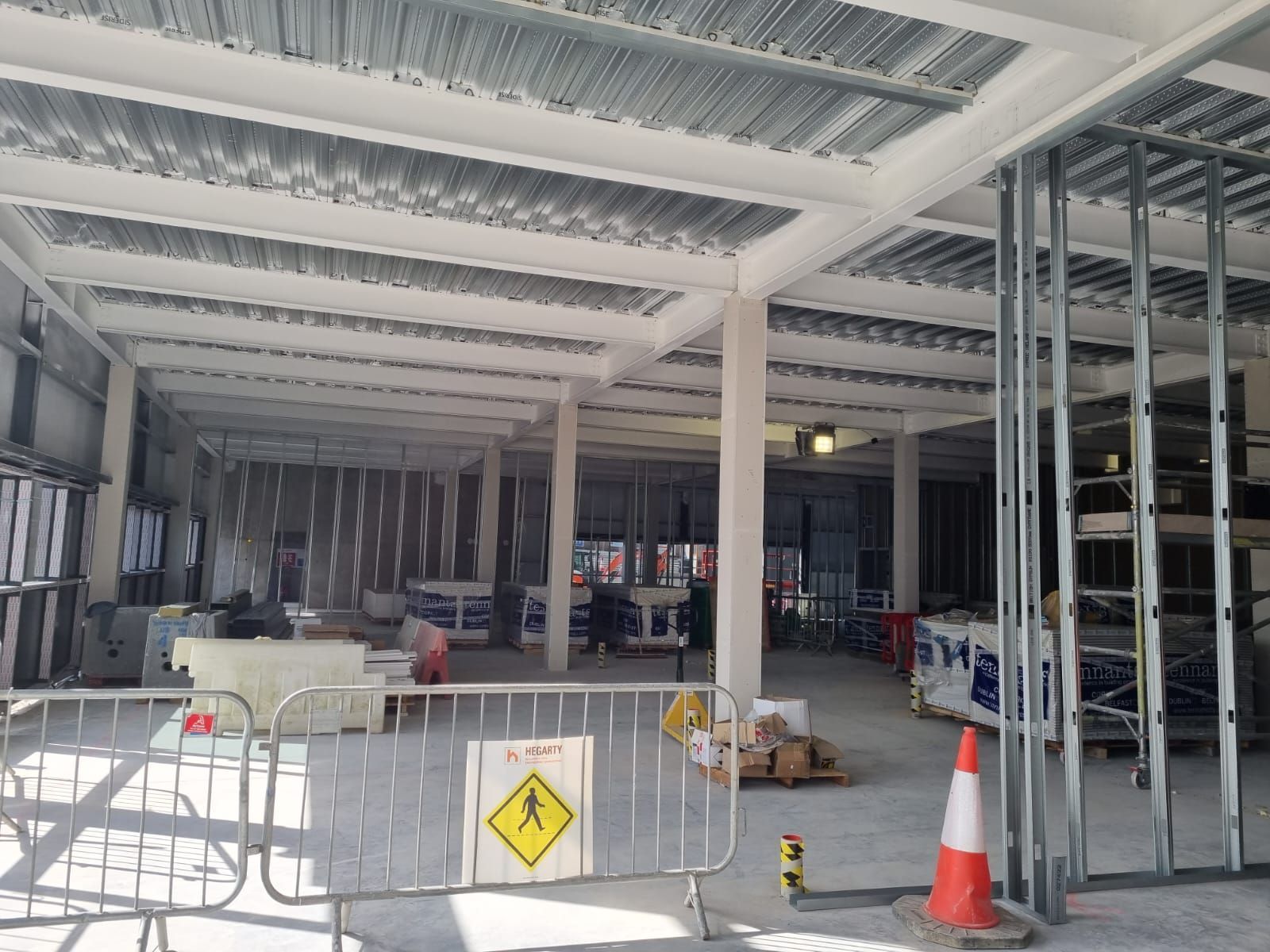 Office interior before fit out