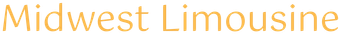 Midwest Limousine logo in a warm yellow color.