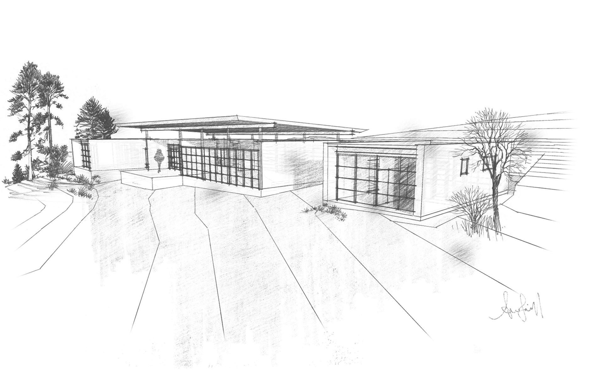 Tennis racket and ball on clay court, casting shadows.