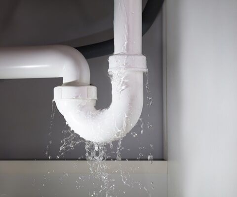 Water leaked on a pipe — Expert Plumber & Gasfitter in Woree, QLD