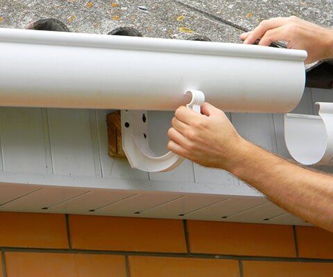 Roof gutter repair — Expert Plumber & Gasfitter in Woree, QLD