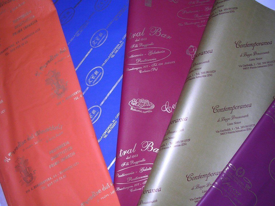 incarti per alimenti