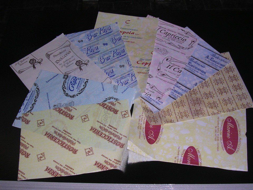 carte per rosticceria