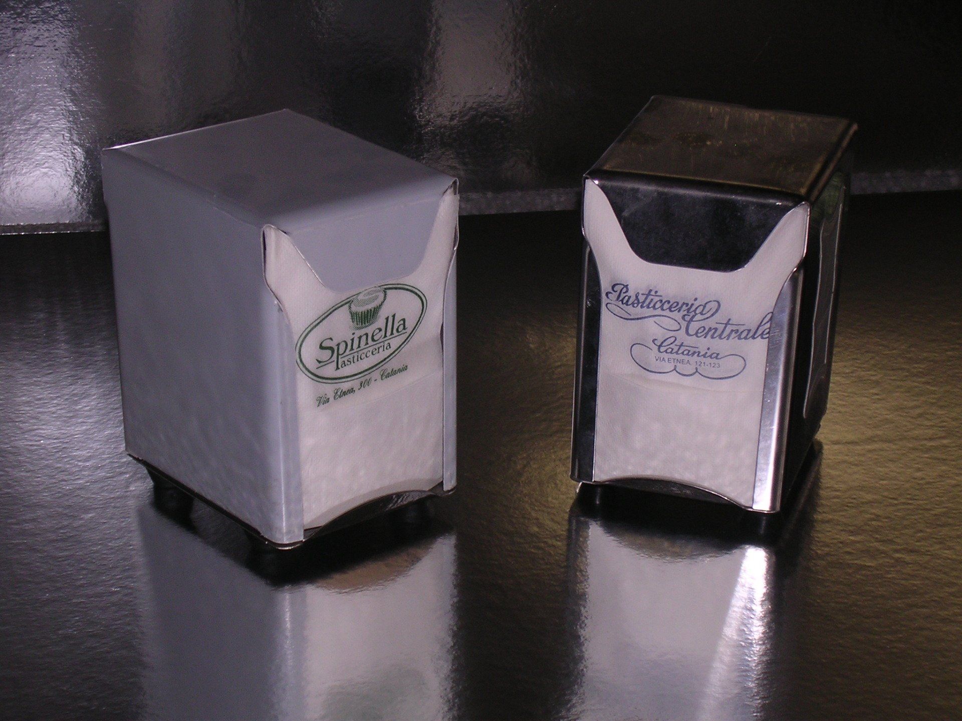 tovaglioli per gelateria