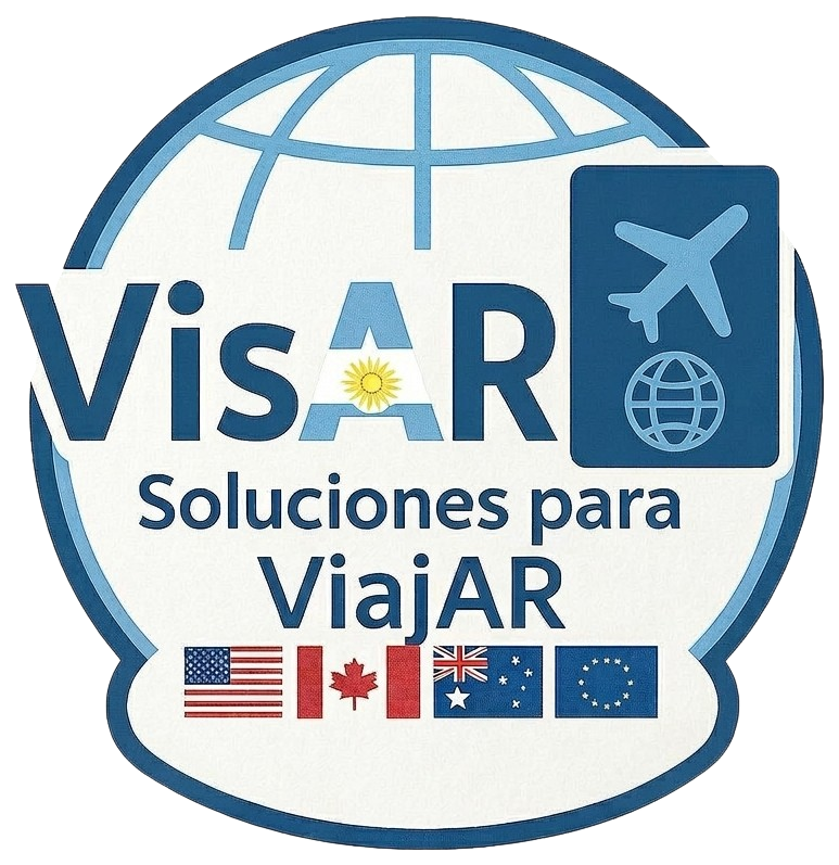 Logo de Visar, asesoría en visas y ciudadanía