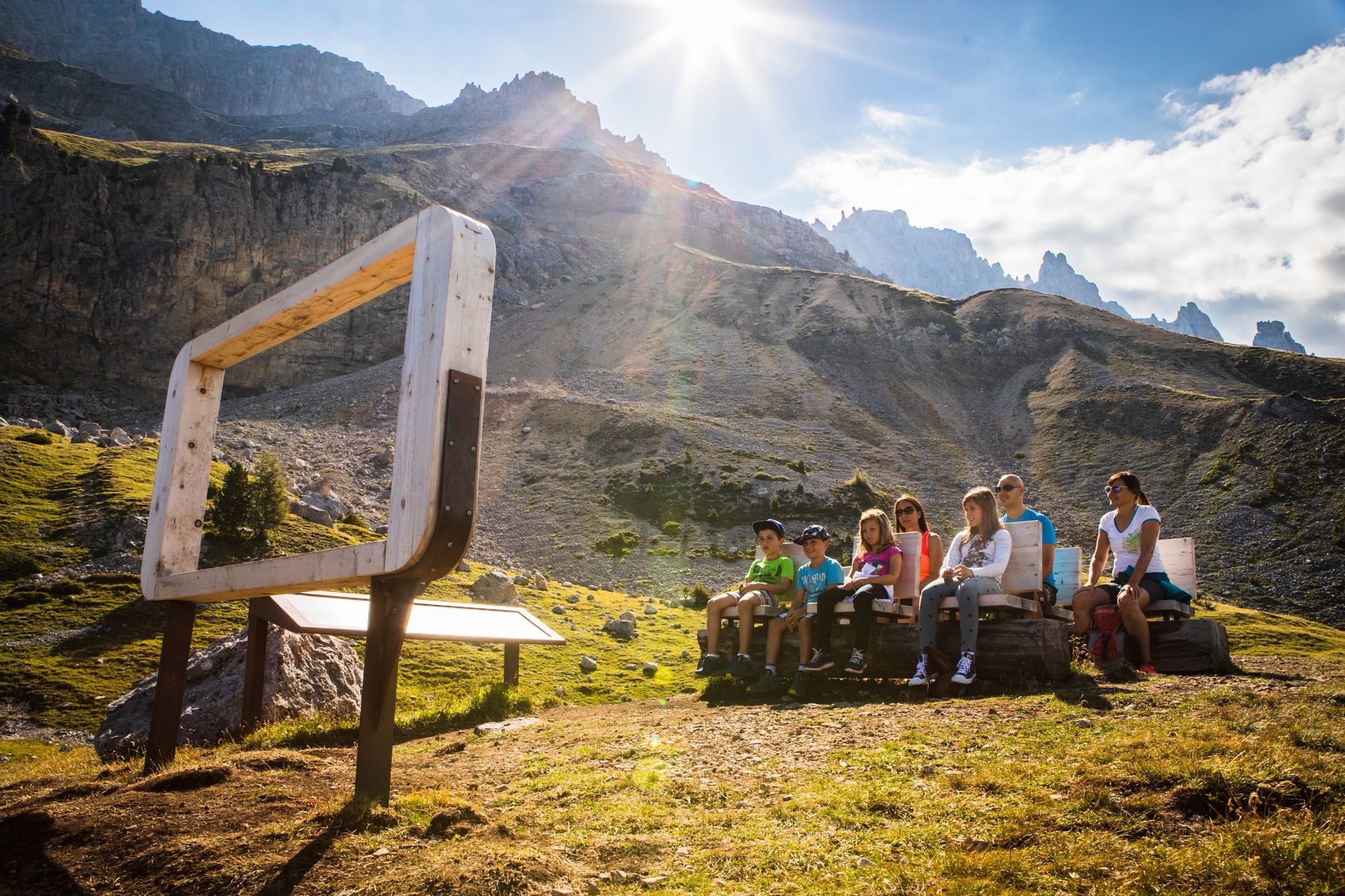 Dolomiten die bleichen Berge