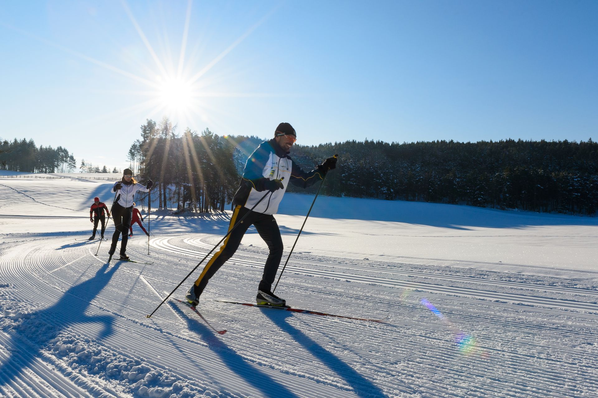 Langlauf-Paradies rund ums Eggental 