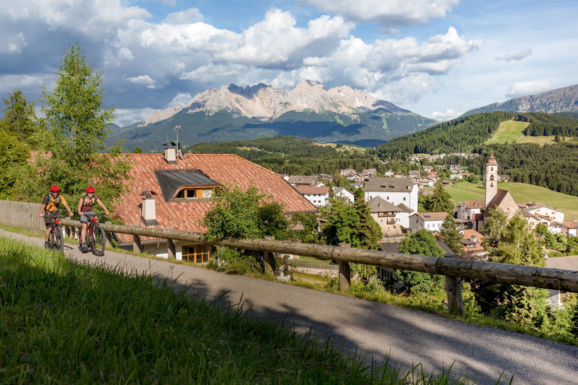 Bici e mountain bike a Nova Levante