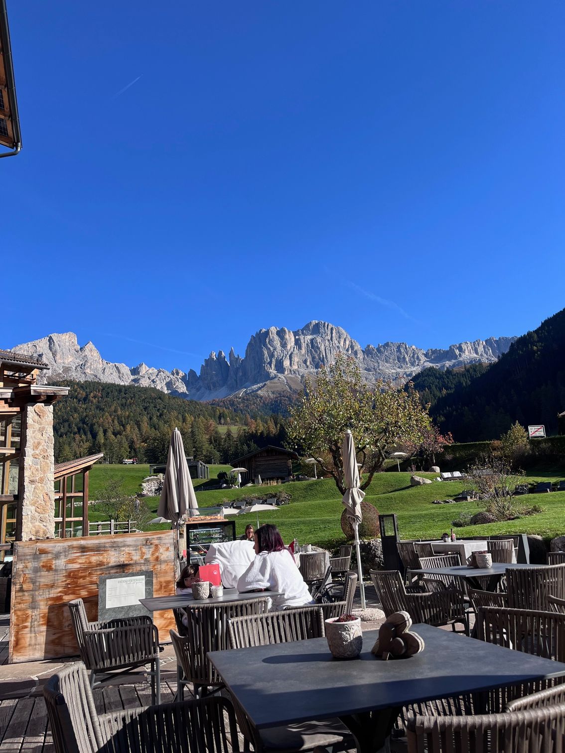 Sommerurlaub Rosengarten