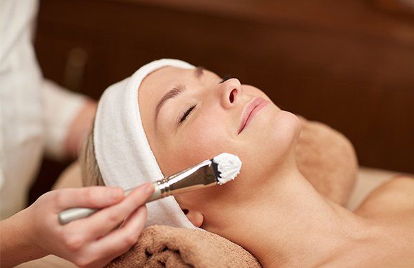 Aesthetician — Preparing For A Facial in Franklin, TN