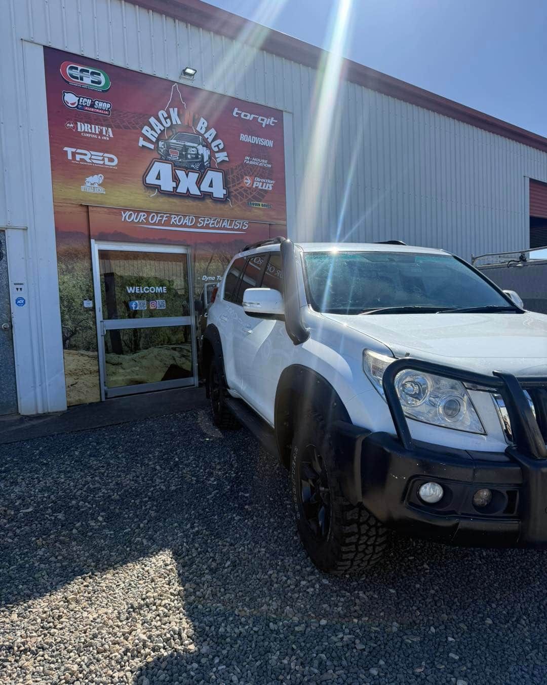 White 4x4 Vehicle Parked in Front — Track N Back 4x4 In Port Douglas, QLD