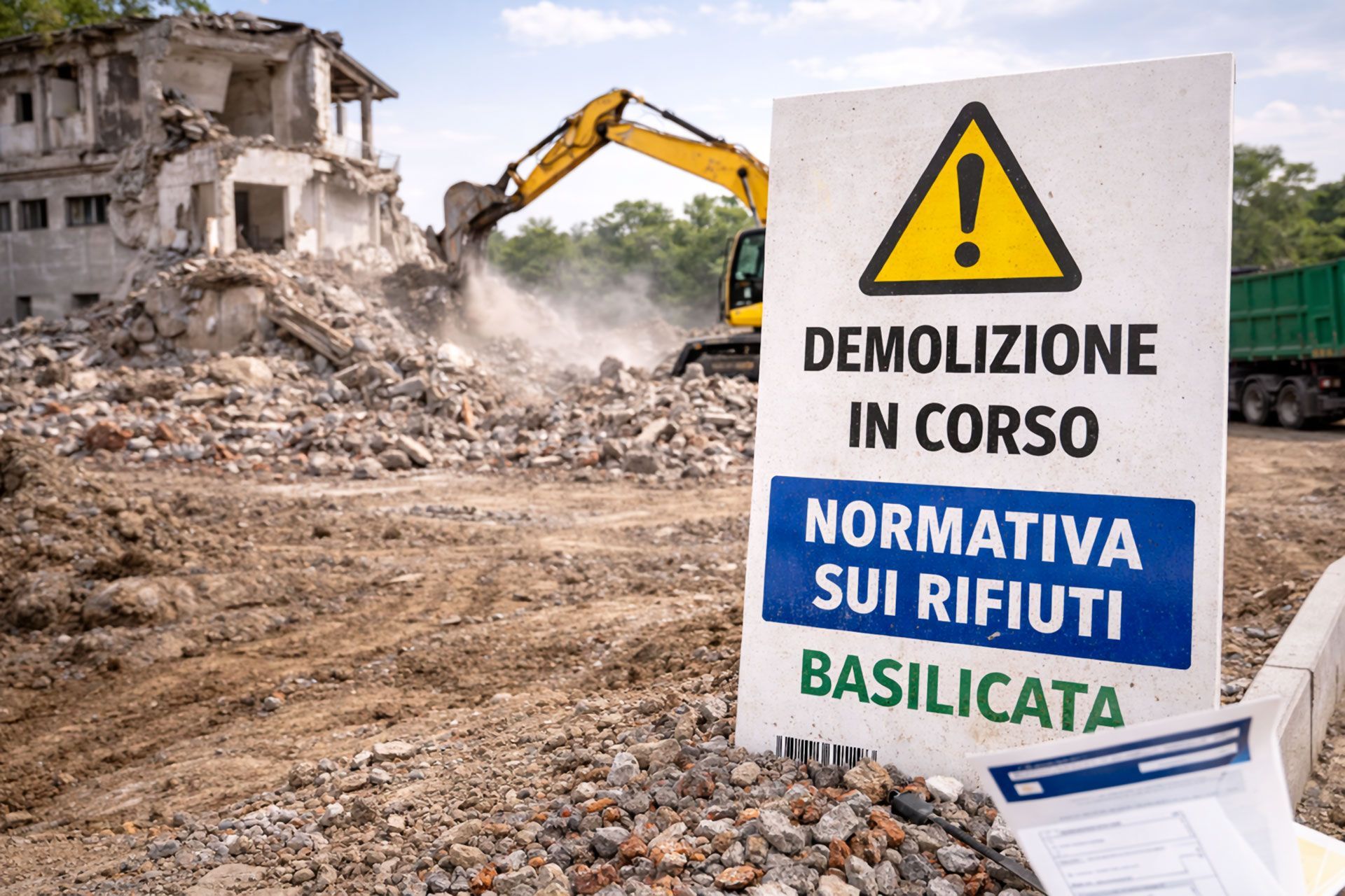 Demolizioni e gestione macerie