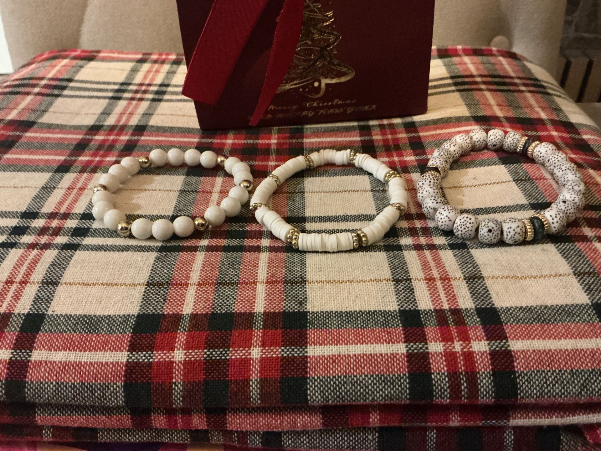 Kerst cadeau set 4 wit