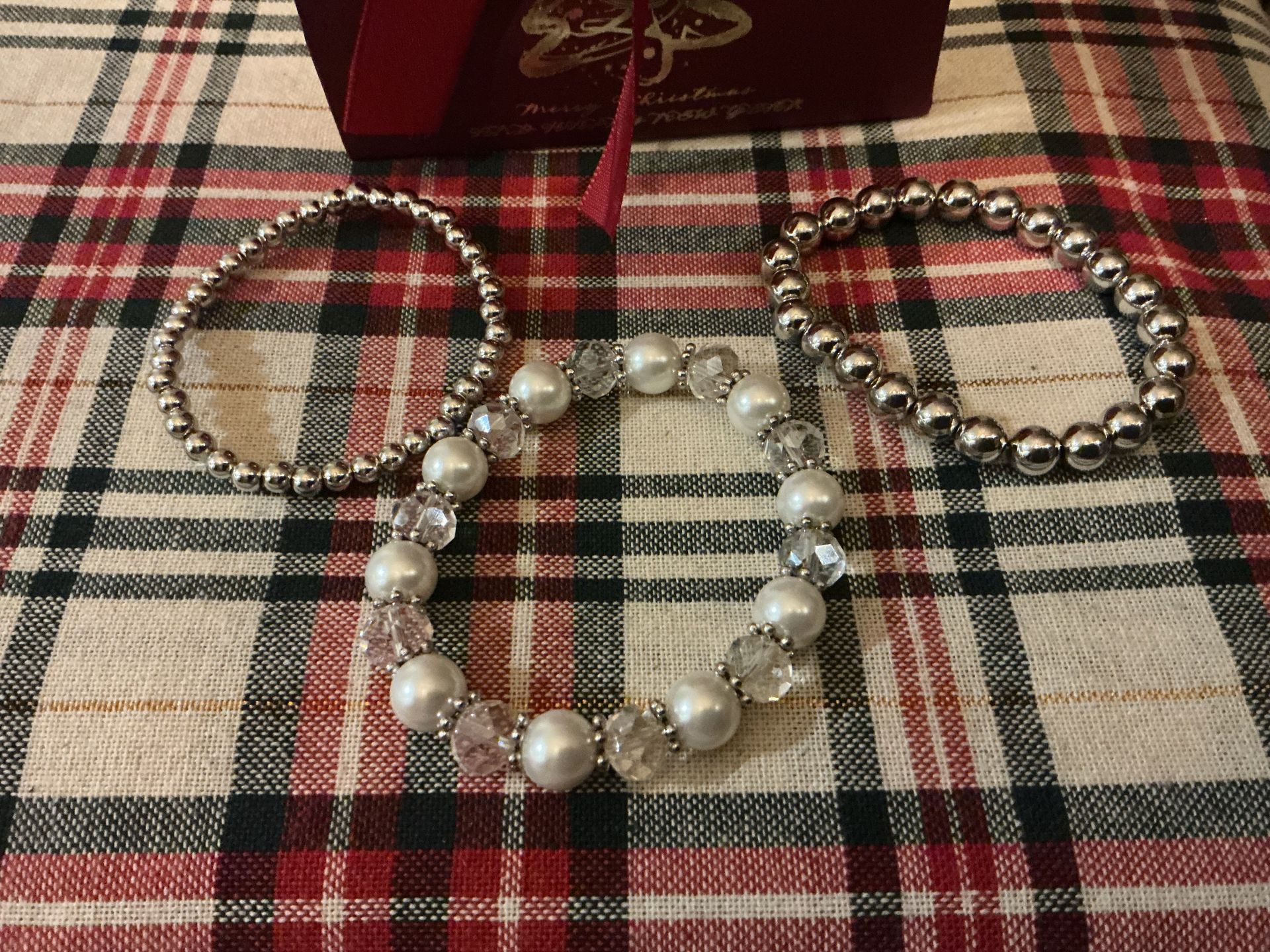 Feestdagen set 5 wit zilver