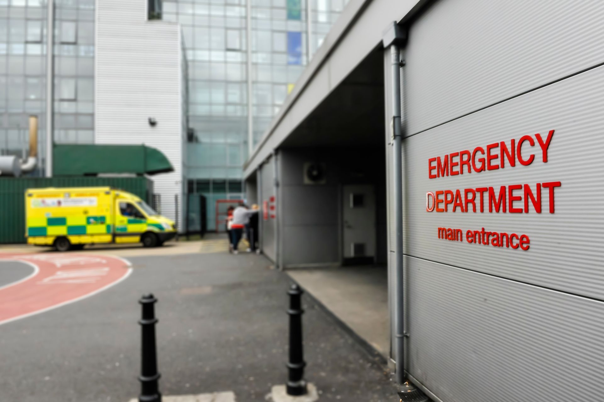 UK hospital emergency deparment