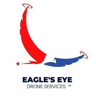 The logo for eagle 's eye drone services