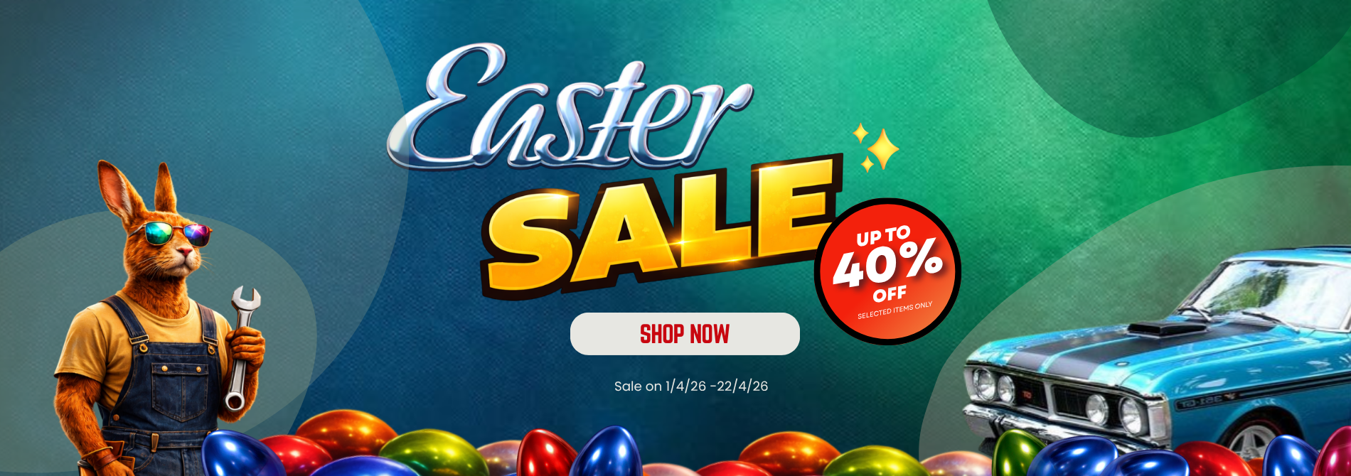 Auto cables Easter Sale 2026