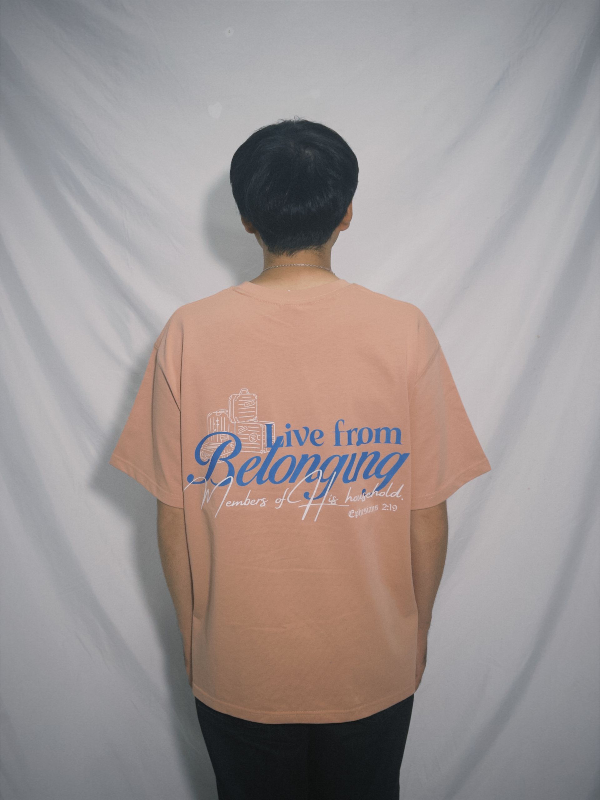 H001-LIVE FROM BELONGING (DIRTY PINK)