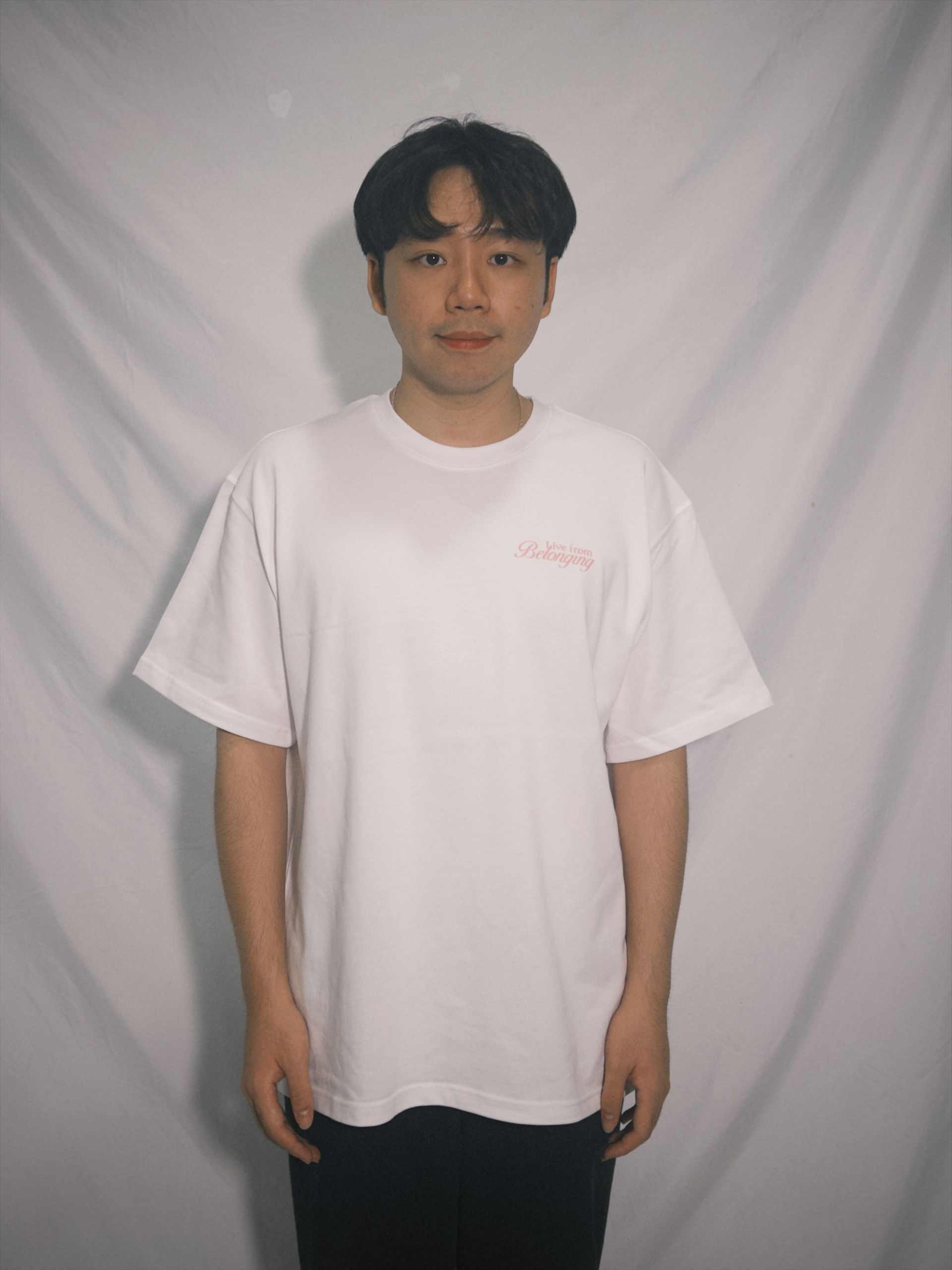 H001-LIVE FROM BELONGING (WHITE)