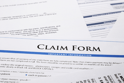 Claim form - Law Offices in Martinsburg, WV