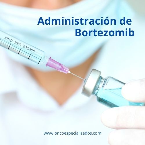 Inyección de Bortezomib para tratamiento oncológico