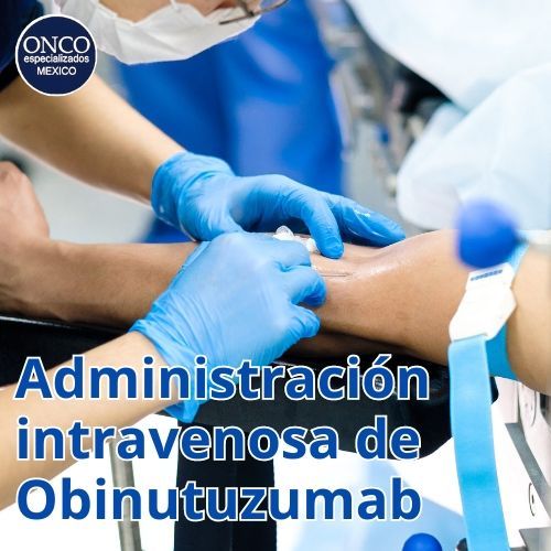 Obinutuzumab en pacientes con LLC y linfoma.