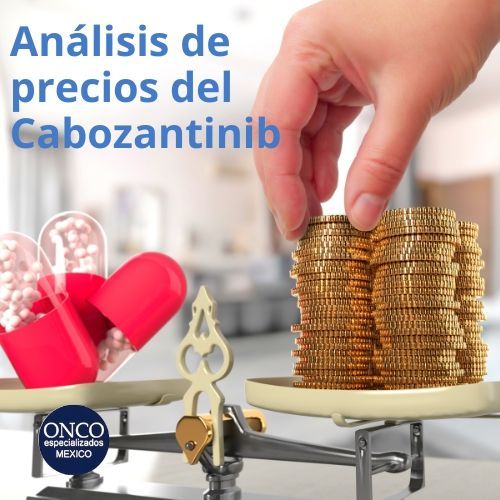 Comparativa de precios del Cabozantinib en diferentes farmacias.