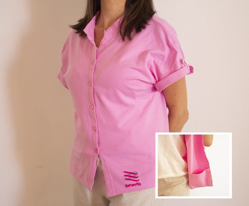 blusa oncologica