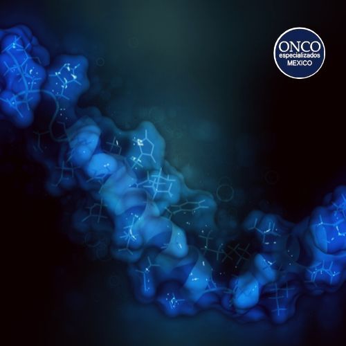 Estructura molecular asociada con la amiloidosis.