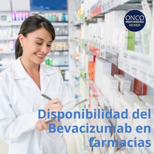 Información sobre dónde se puede adquirir Bevacizumab en farmacias locales y cuáles lo tienen en stock.