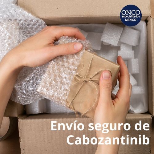 Métodos seguros para enviar y recibir Cabozantinib.