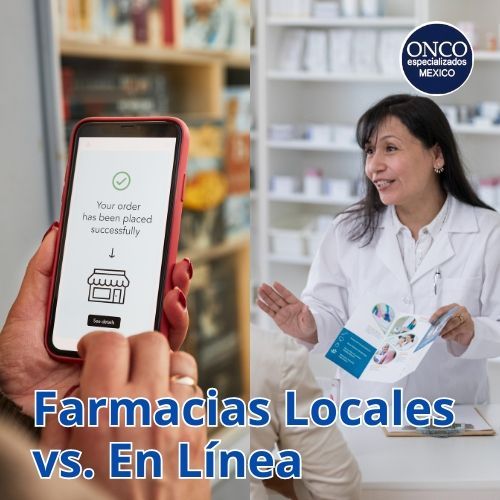 Comparación entre comprar Daratumumab en farmacias locales y en línea.