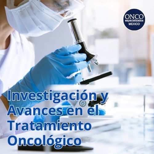 un laboratorio, representando los avances en la investigación del Afatinib.