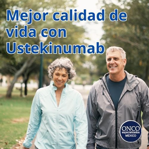 Mejora en la calidad de vida tras tratamiento con Ustekinumab.