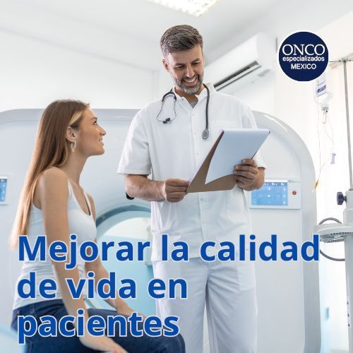 Doctor mejorando calidad de vida en pacientes.