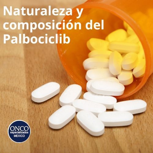 Información detallada sobre la composición química y la naturaleza farmacológica del Palbociclib.