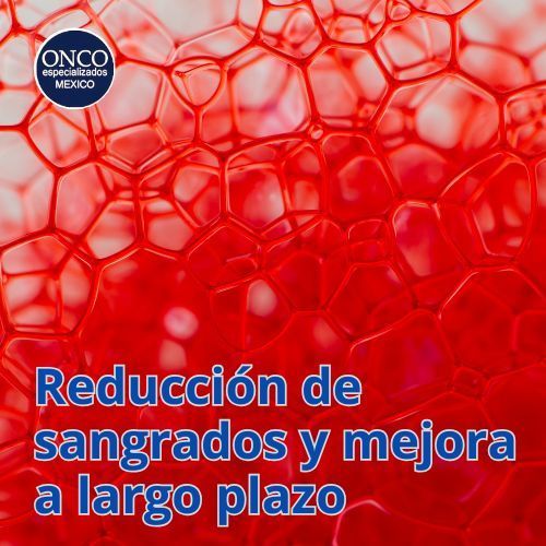 Fondo de células sanguíneas simbolizando control de hemorragias.