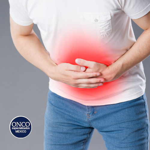 Dolor abdominal por Crohn moderado a severo.