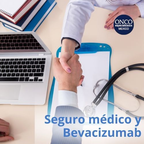 Información sobre la cobertura de seguros médicos para el tratamiento con Bevacizumab.