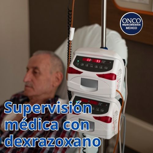 Monitoreo médico en quimioterapia con protección cardíaca.