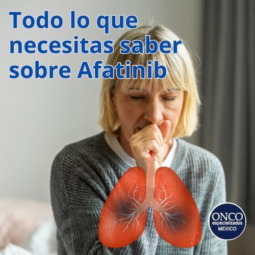 Mujer tosiendo con ilustración de pulmones.