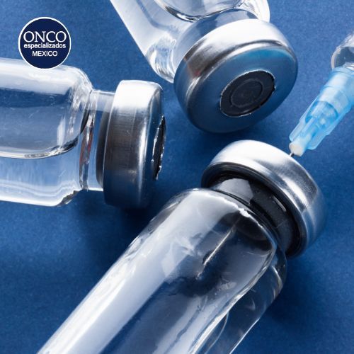 Viales de medicamento para tratamiento.