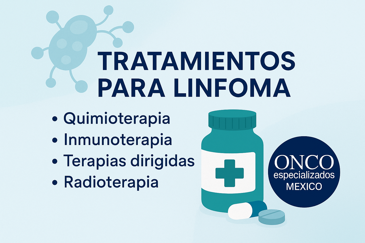 Una botella azul con una cruz blanca