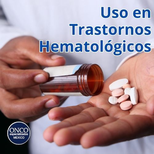 Tabletas de Eltrombopag Olamine (Revolade) utilizadas para tratar trastornos hematológicos como la trombocitopenia.