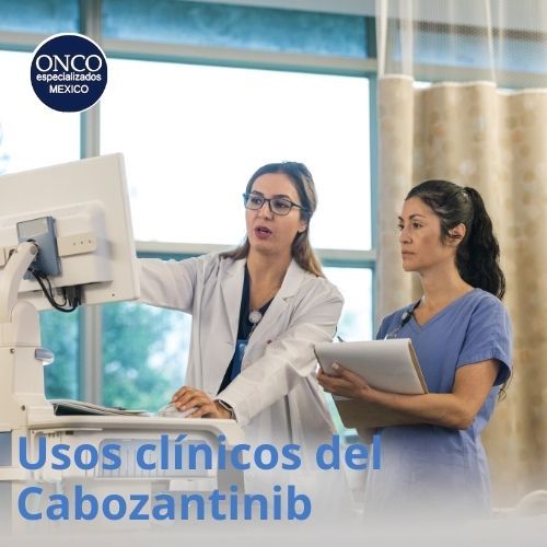 Usos médicos del Cabozantinib en el tratamiento del cáncer.