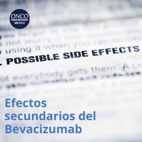 Precauciones que deben tenerse en cuenta al usar Bevacizumab.