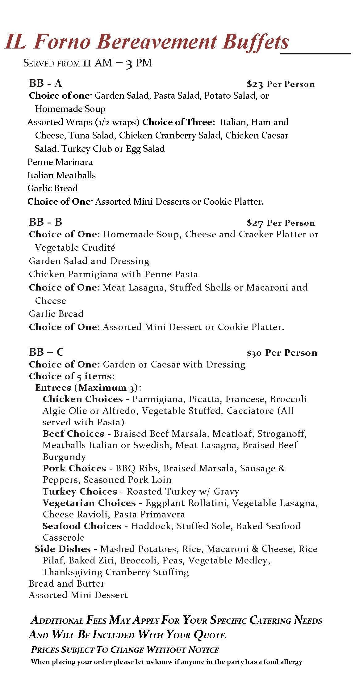 A black and white image of a menu for a restaurant.