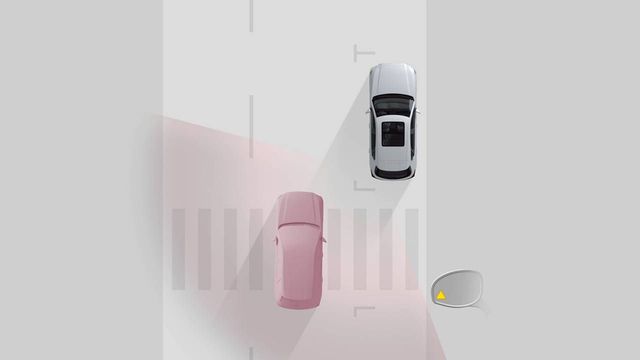 2024 MAZDA CX-90 TECHNOLOGY VEHICLE EXIT WARNING